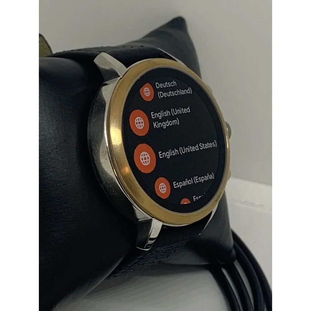 Fossil Gen 4 Authentic Digital Dial Smart Watch Custom Band FTW6016 QT483